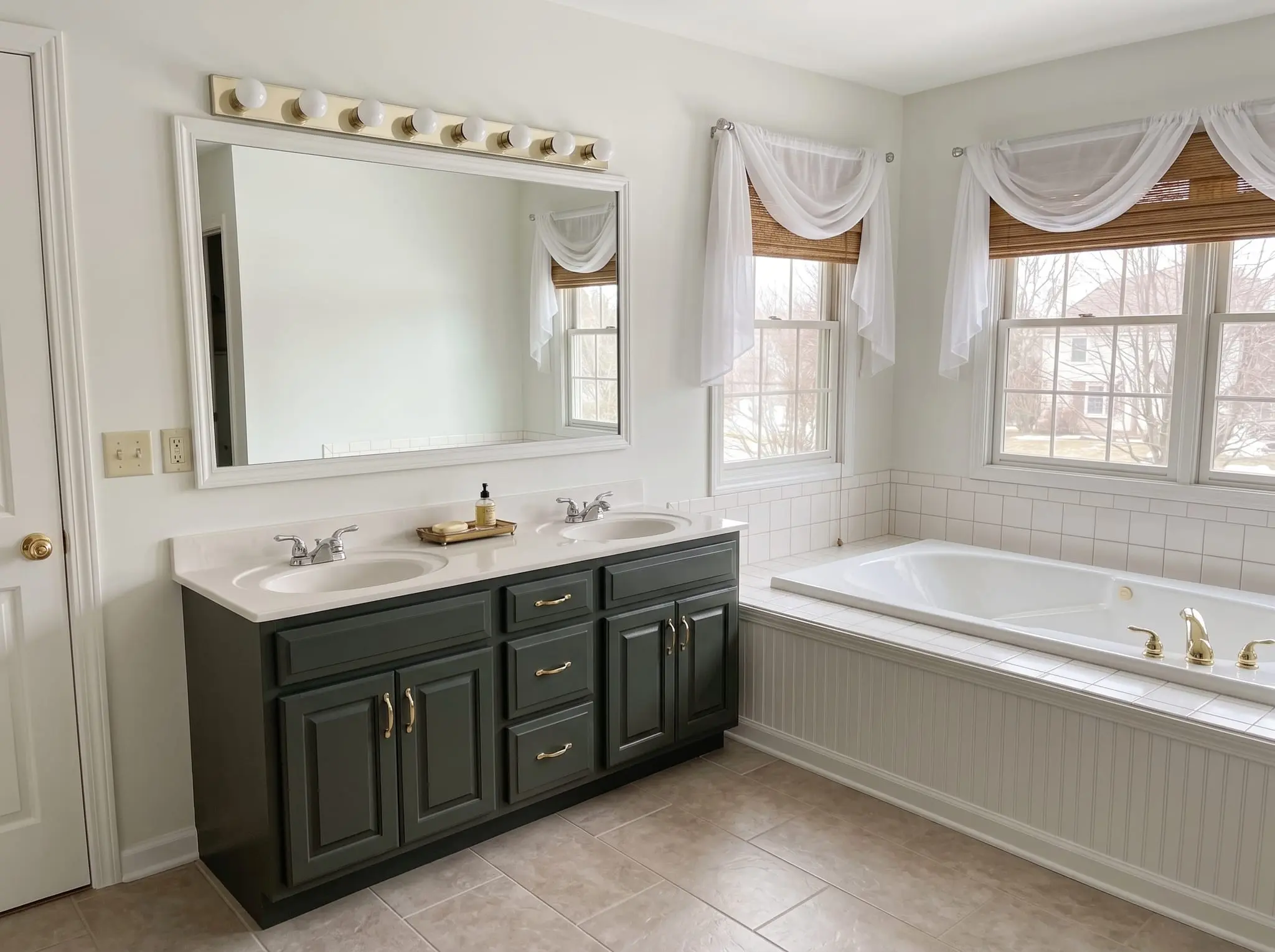 Cabinets · Pewter Green